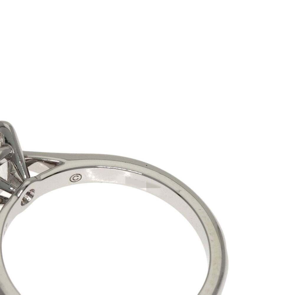CARTIER Authentic Silver Diamond Ring - Picture 6 of 9